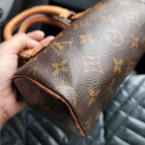 Clearance!  Rare!! Authentic Louise Vuitton Speedy mini HL. TH0979 - Picture 4 of 16